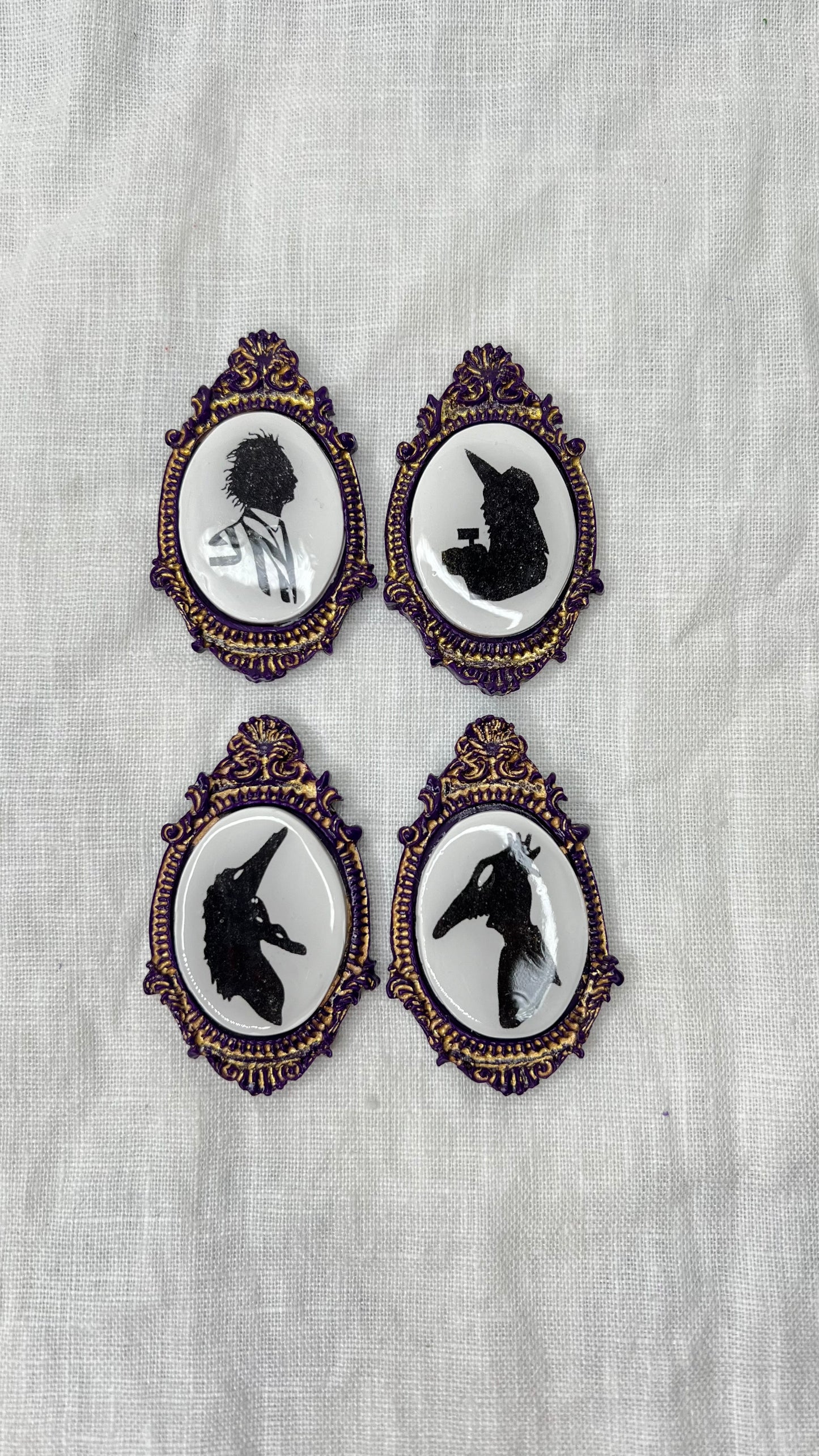 Large beetlejuice cameo frame