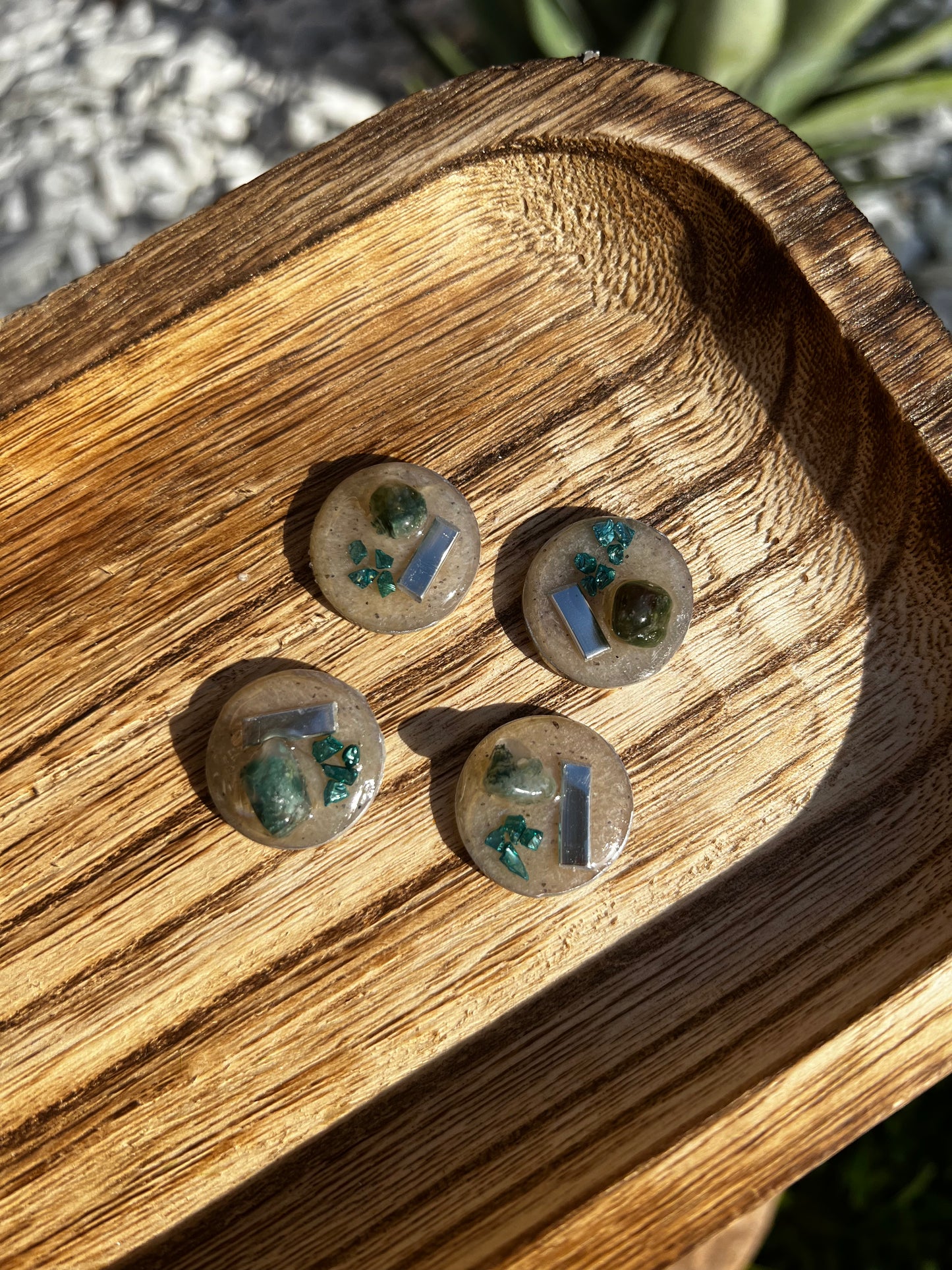Small stone stud #1