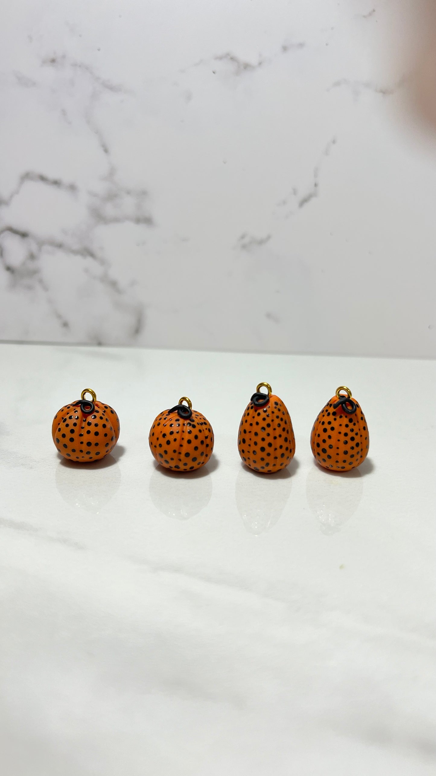 Yayoi Kusama pumpkin hoops
