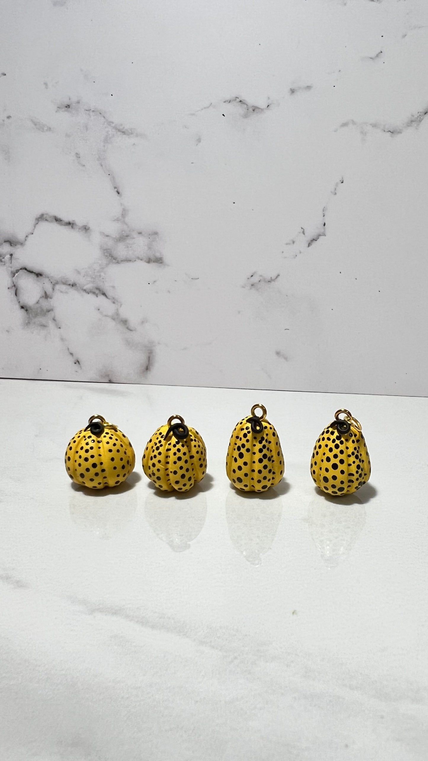 Yayoi Kusama pumpkin hoops