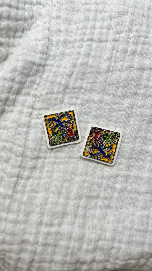 Haring dancing