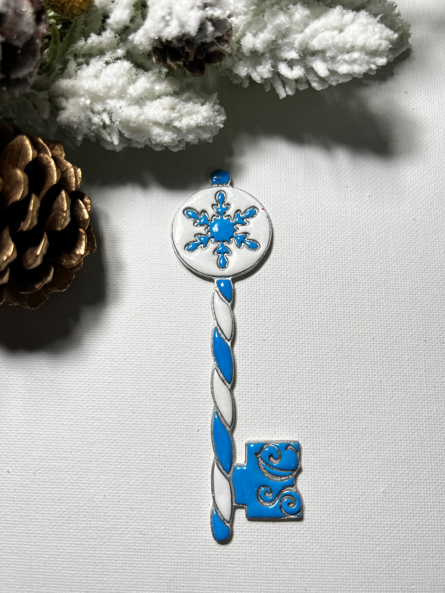 Santa’s key ornament
