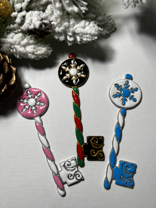Santa’s key ornament
