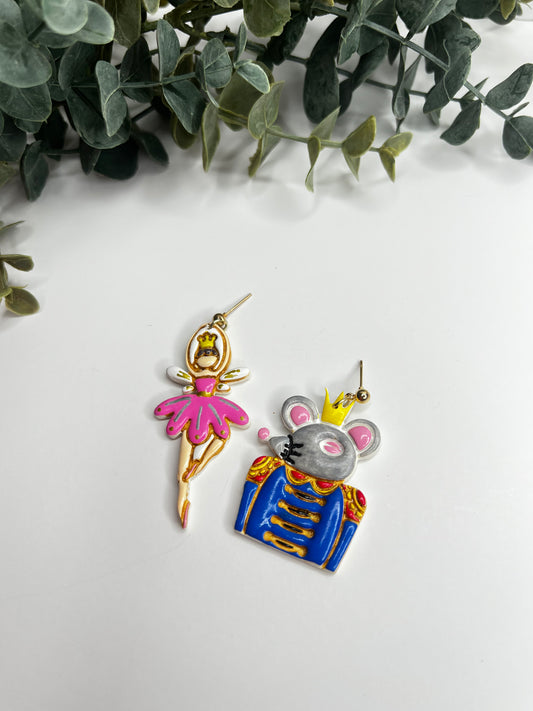 Nutcracker earrings