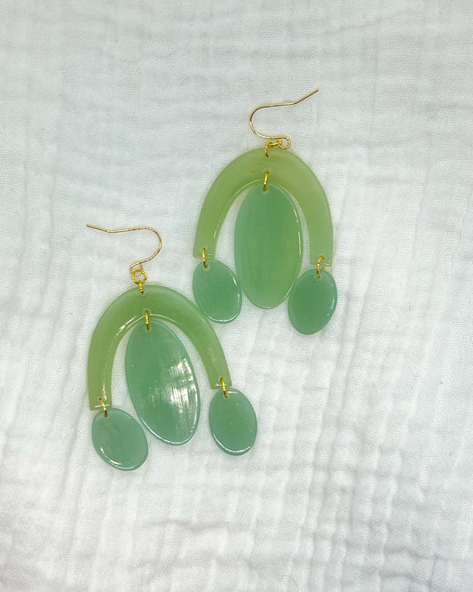 Jade dangle
