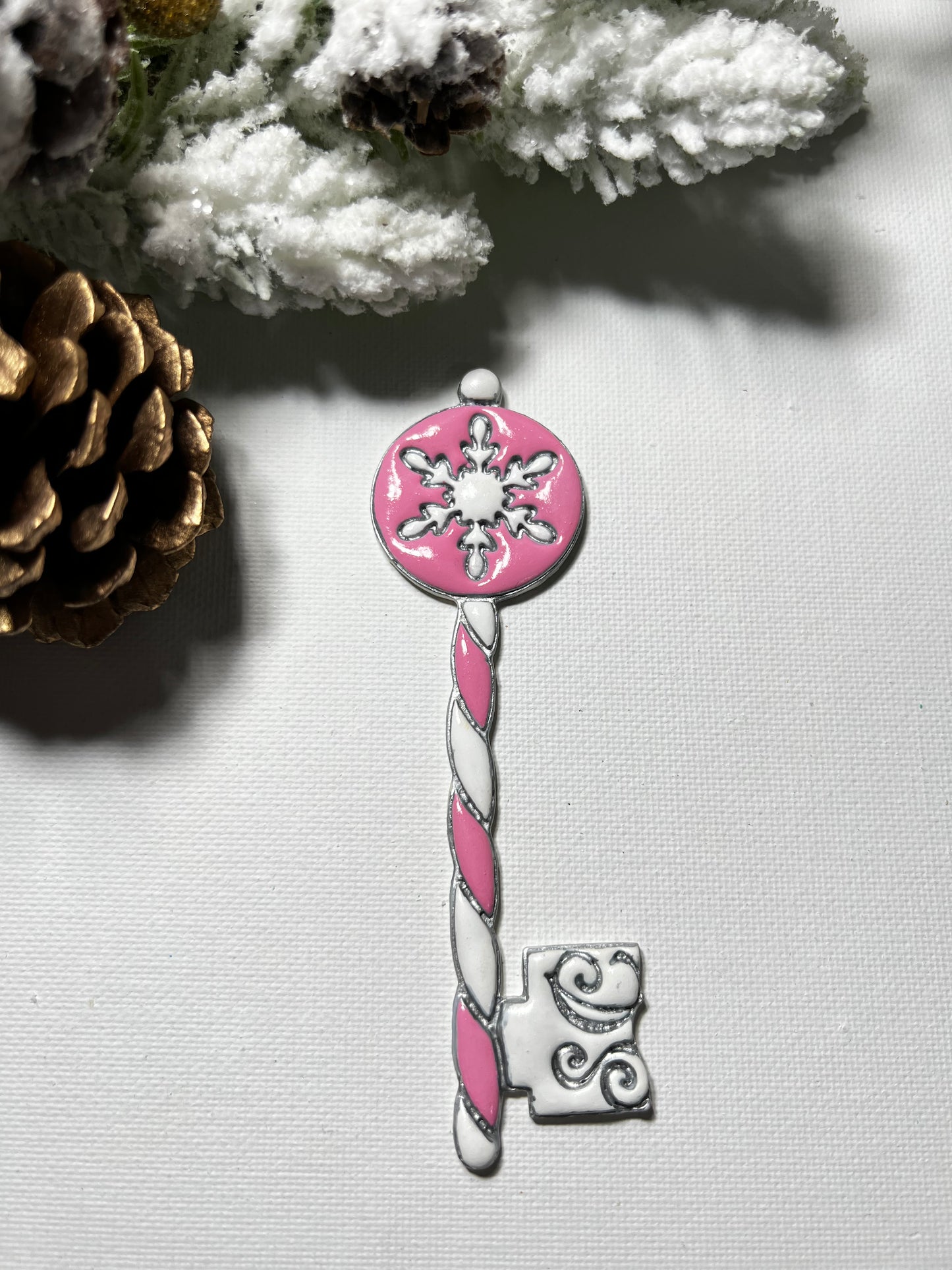 Santa’s key ornament