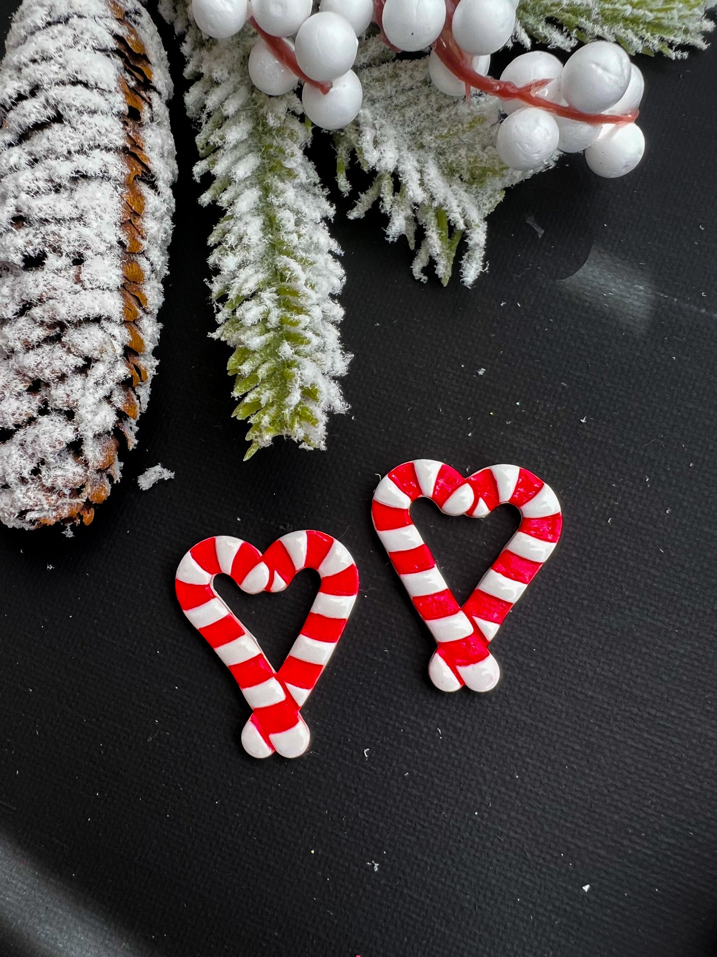 Candy cane heart